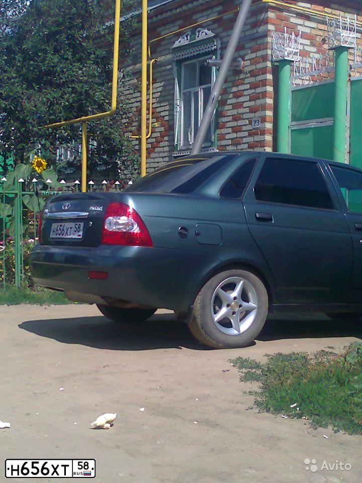 Фото автомобиля LADA 2170 PRIORA, 2007 — госномер Н656ХТ58. Цвет: СЕРО-СИНЕ-ЗЕЛЕНЫЙ