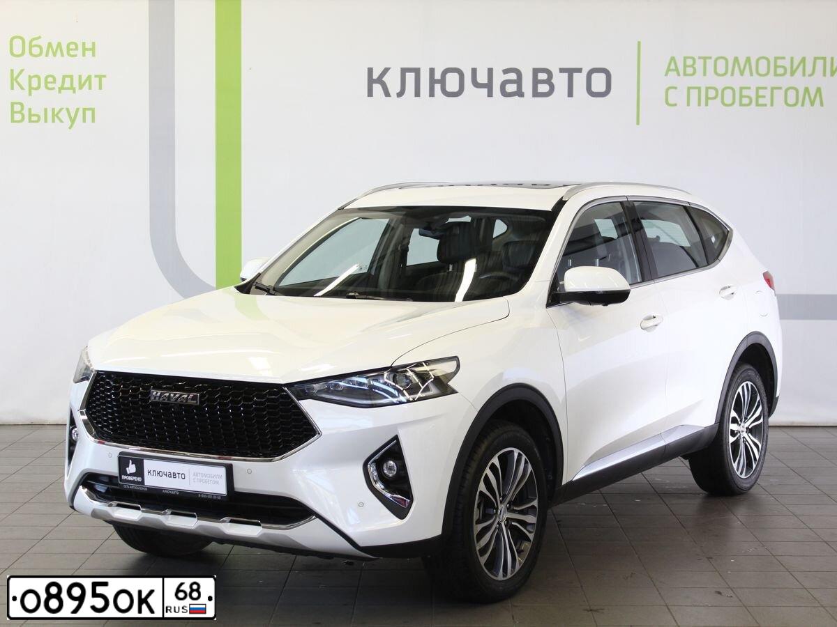 Фото автомобиля HAVAL F7 СС6465UМ27С, 2020 — госномер Х994МР31. Цвет: Белый