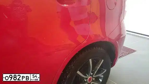 Фото автомобиля HONDA FIT, 2002 — госномер Р928НТ70