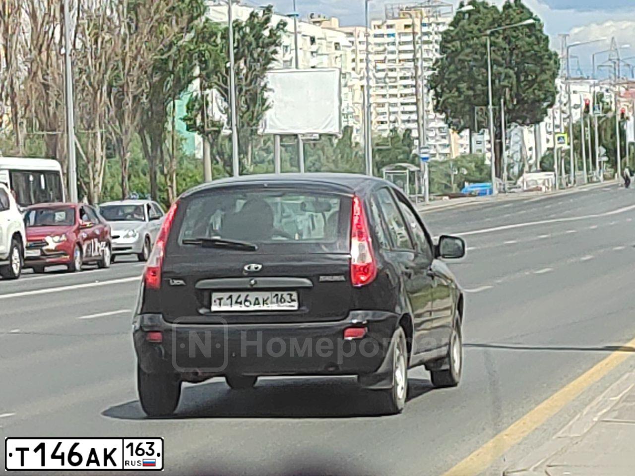 Фото автомобиля LADA 1119 KALINA, 2010 — госномер К447СХ763. Цвет: ЧЕРНЫЙ