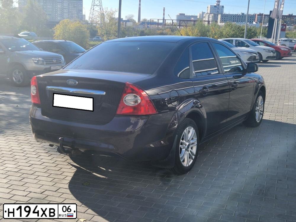 Фото автомобиля FORD FOCUS, 2008 — госномер Х527АВ196. Цвет: ФИОЛЕТОВЫЙ