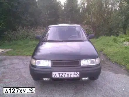 Фото автомобиля LADA 2112, 2005 — госномер А733КК142. Цвет: Темно-зеленый