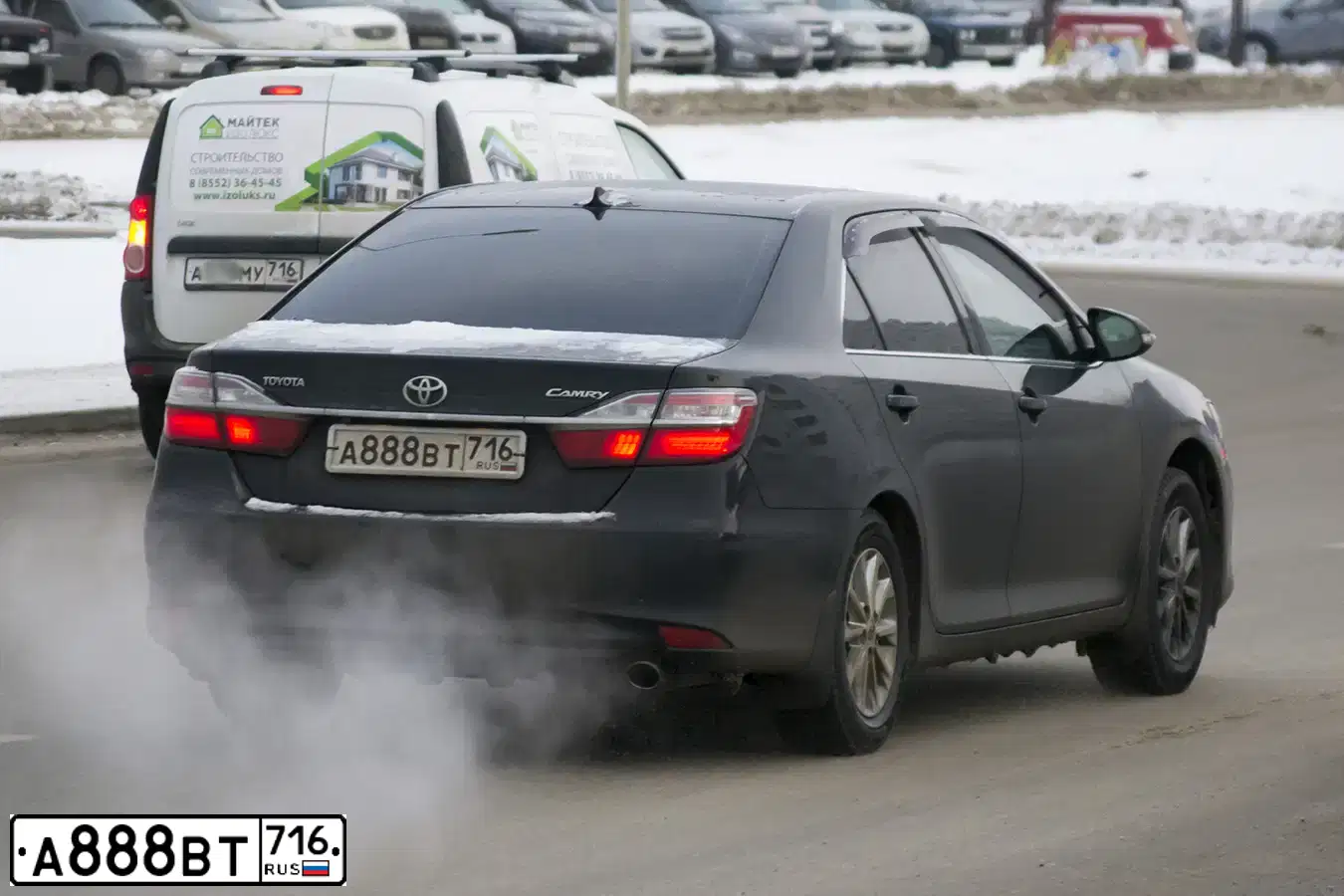 Фото автомобиля FIAT ALBEA, 2008 — госномер А888ВТ716. Цвет: серый андерграунд