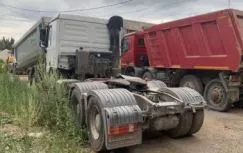Фото автомобиля MERCEDES ACTROS, 2016 — госномер Е886ОТ82. Цвет: Белый