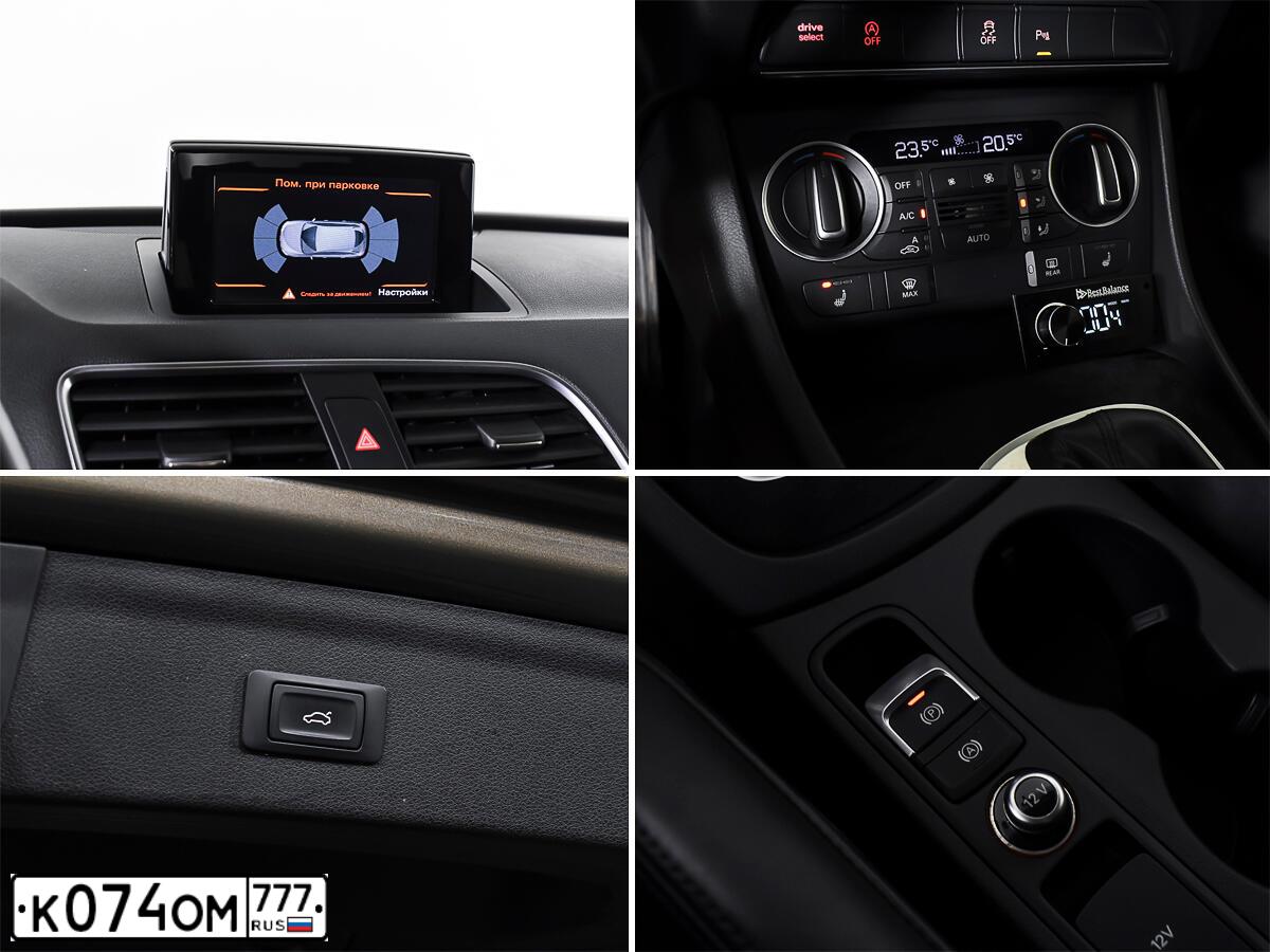 Фото автомобиля AUDI Q3, 2015 — госномер В017АМ250. Цвет: СЕРО-КОРИЧНЕВЫЙ