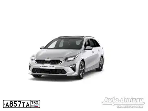 Фото автомобиля KIA CEE'D, 2019 — госномер А857ТА750. Цвет: БЕЛЫЙ-ЖЕЛТЫЙ-СЕРЫЙ