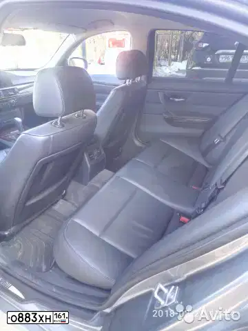 Фото автомобиля BMW SERIE 3, 2011 — госномер О883ХН161. Цвет: Серый