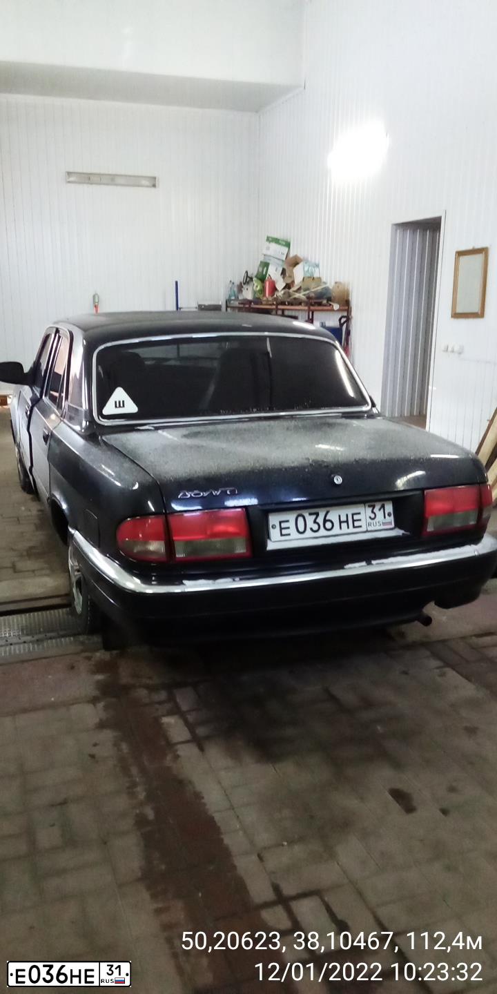 Фото автомобиля GAZ 3110, 2005 — госномер У786ОК48. Цвет: АВАНТЮРИН