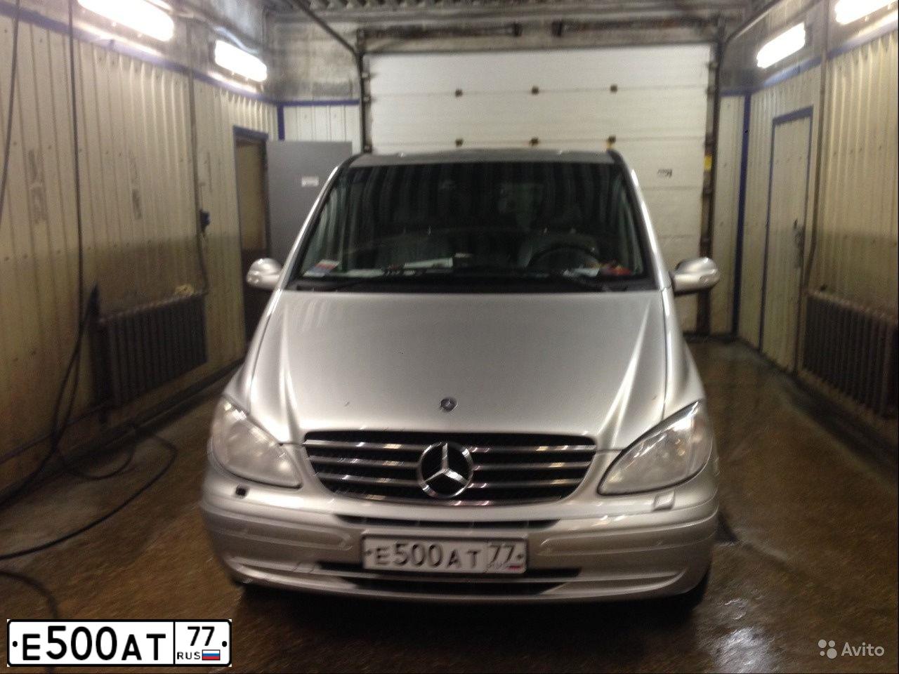 Фото автомобиля MERCEDES VIANO, 2008 — госномер С057ОО750. Цвет: Серебристый