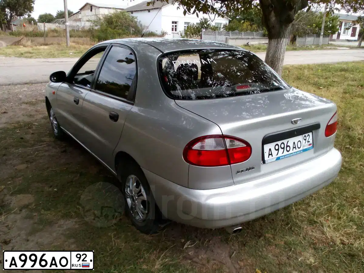 Фото автомобиля ДЭУ СЕНС, 2005 — госномер Р305ВН82