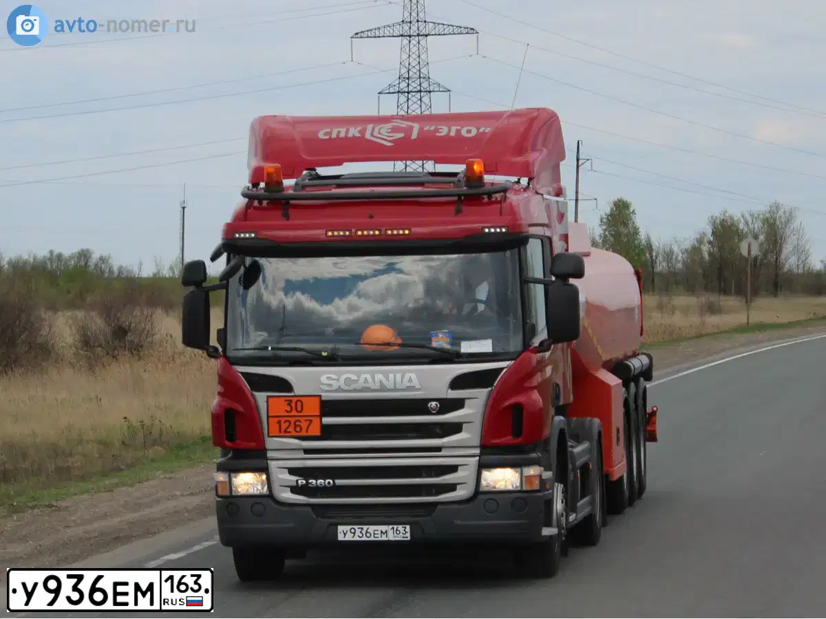 Фото автомобиля SCANIA A SERIE P 4X2, 2014 — госномер К469ОС761. Цвет: Белый