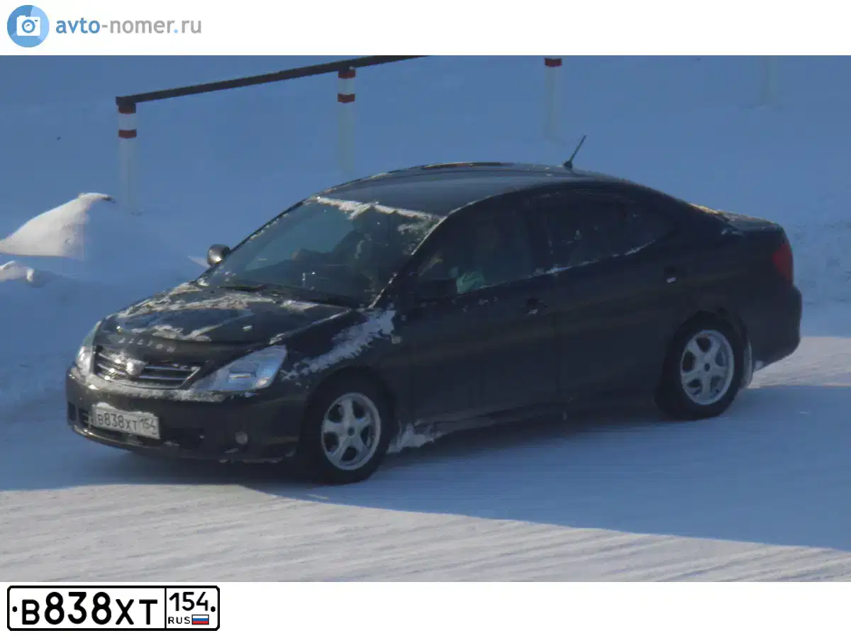 Фото автомобиля TOYOTA ALLION, 2002 — госномер Р826ТХ154