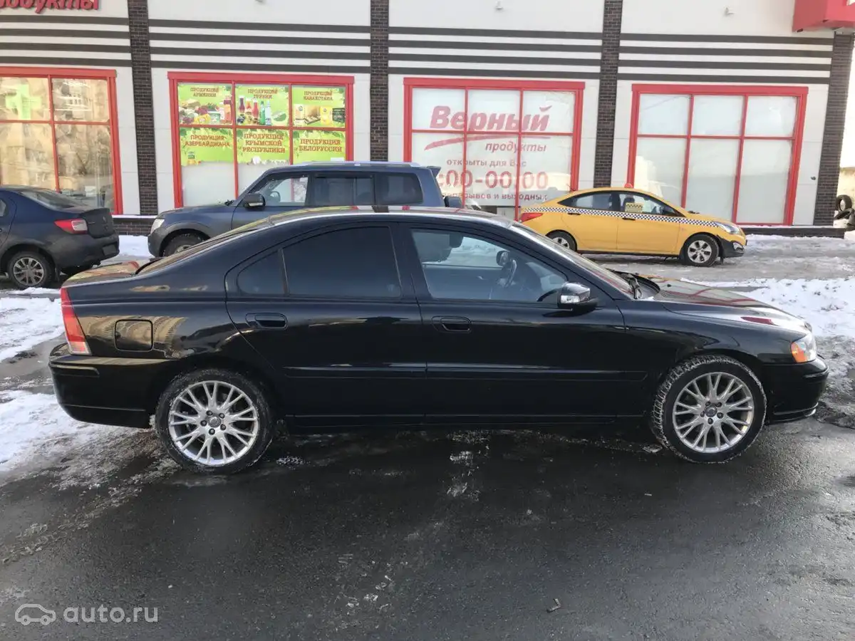 Фото автомобиля VOLVO S60, 2008 — госномер Н078СР177. Цвет: ЧЕРНЫЙ