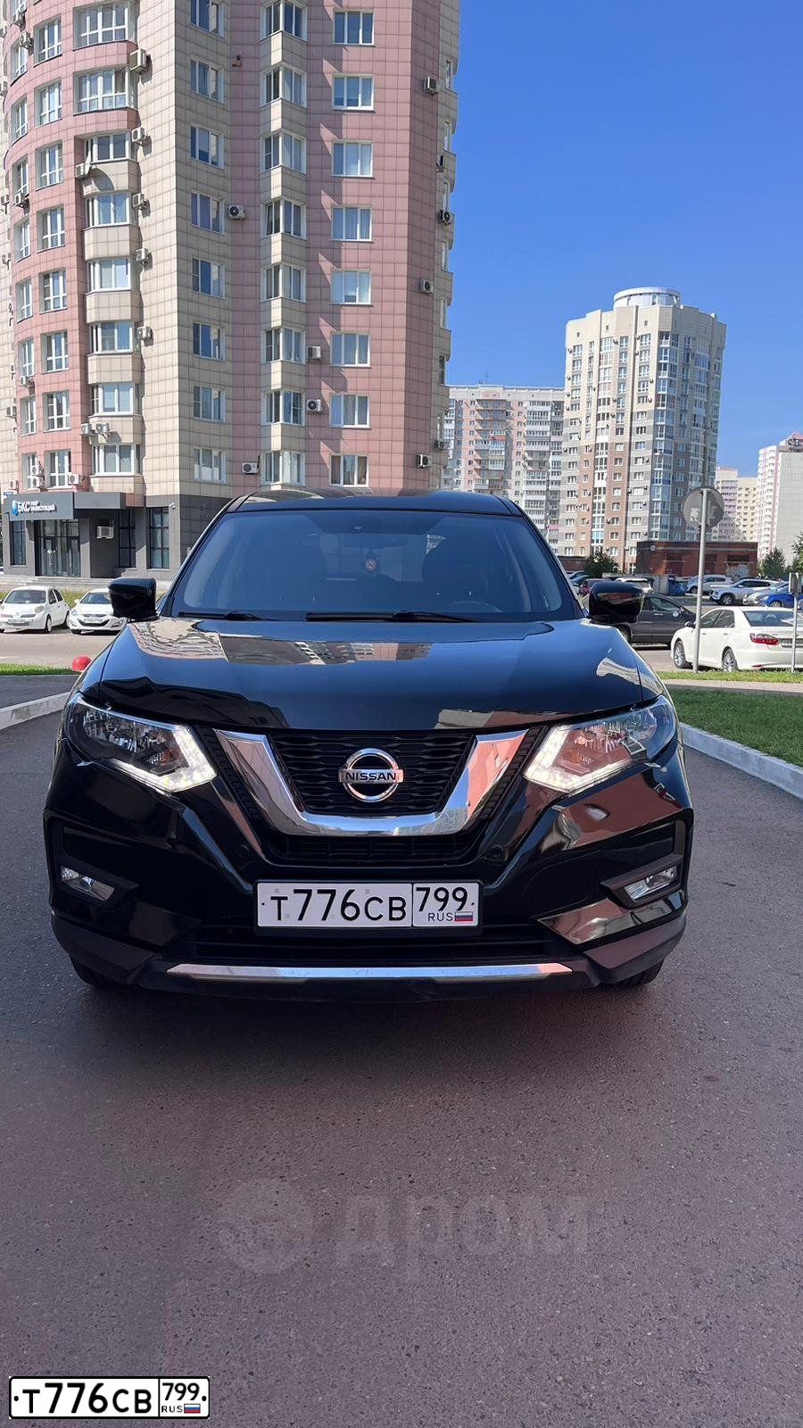Фото автомобиля НИССАН ИКС-ТРЕЙЛ, 2019 — госномер Т660РА142. Цвет: ЧЕРНЫЙ