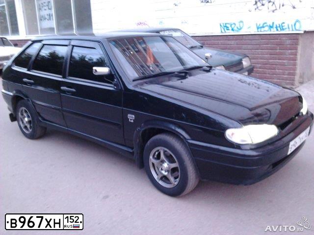Фото автомобиля LADA 2114 SAMARA, 2008 — госномер О371ТТ33. Цвет: ЧЕРНО-ЗЕЛЕНЫЙ