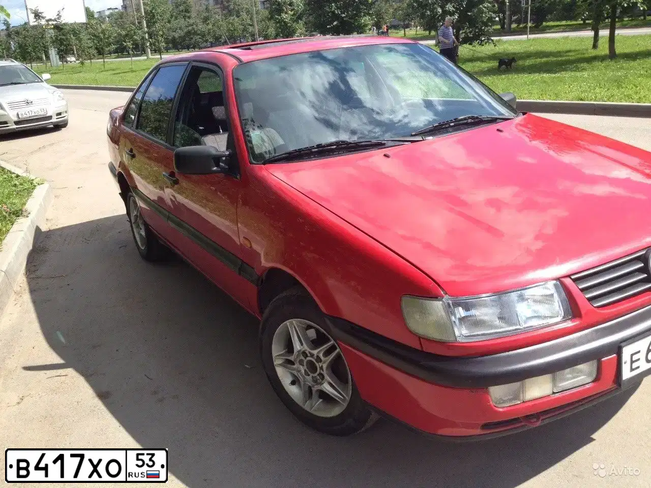 Фото автомобиля TOYOTA AVENSIS, 2004 — госномер В417ХО53. Цвет: СЕРЕБРИСТЫЙ