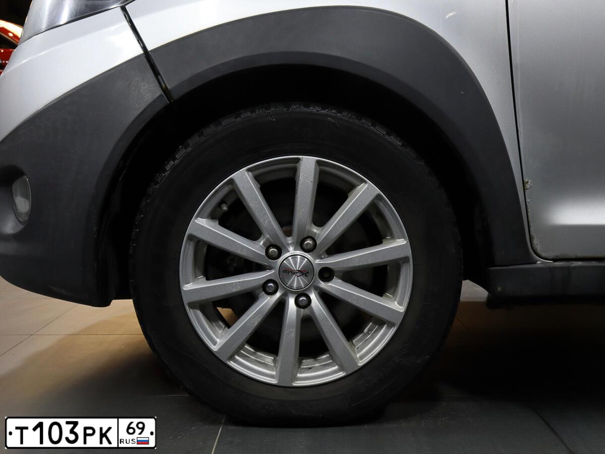 Фото автомобиля CHERY INDIS /S18/, 2012 — госномер Т103РК69. Цвет: СЕРЕБРИСТЫЙ