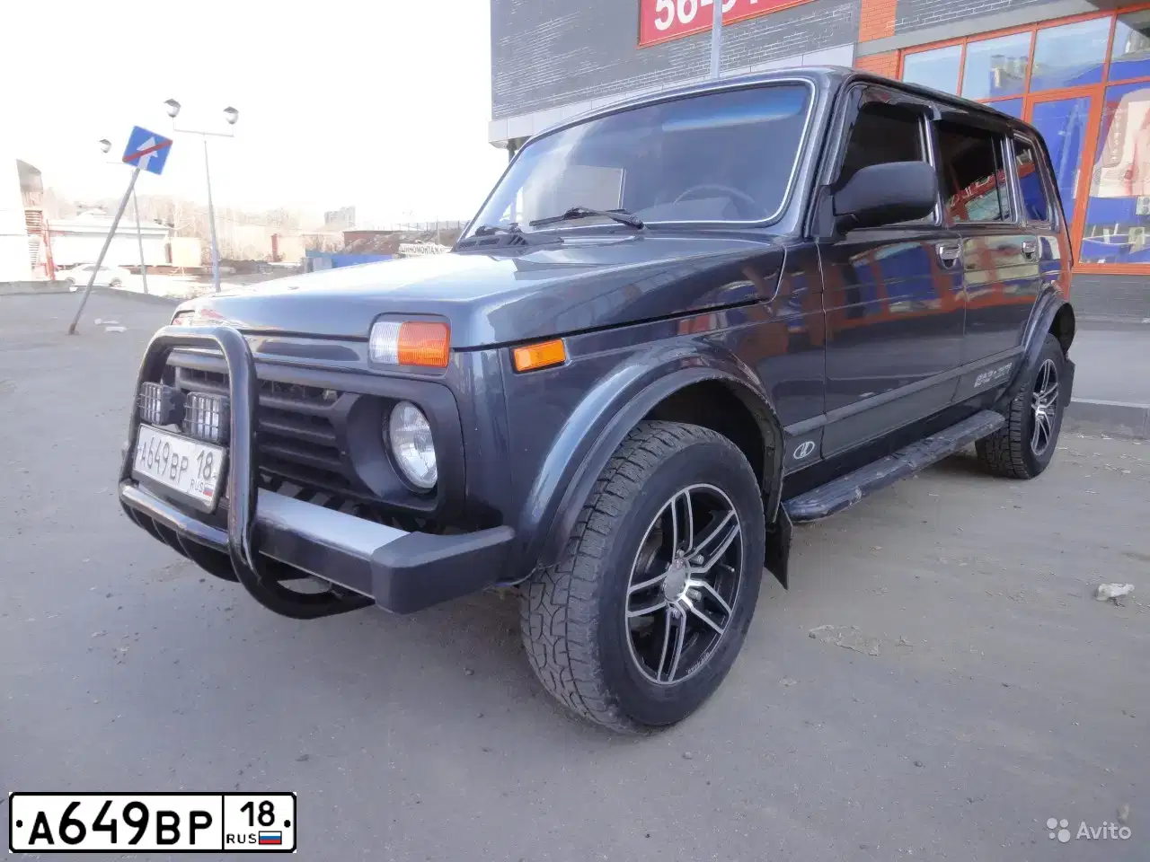 Фото автомобиля LADA 2131 NIVA, 2013 — госномер К936СО13. Цвет: СЕРО-СИНИЙ