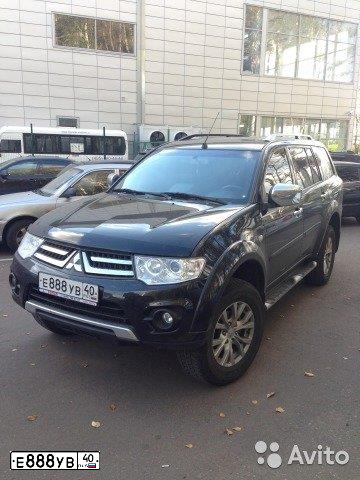 Фото автомобиля MITSUBISHI PAJERO SPORT, 2014 — госномер Т310ТН33. Цвет: ЧЕРНЫЙ
