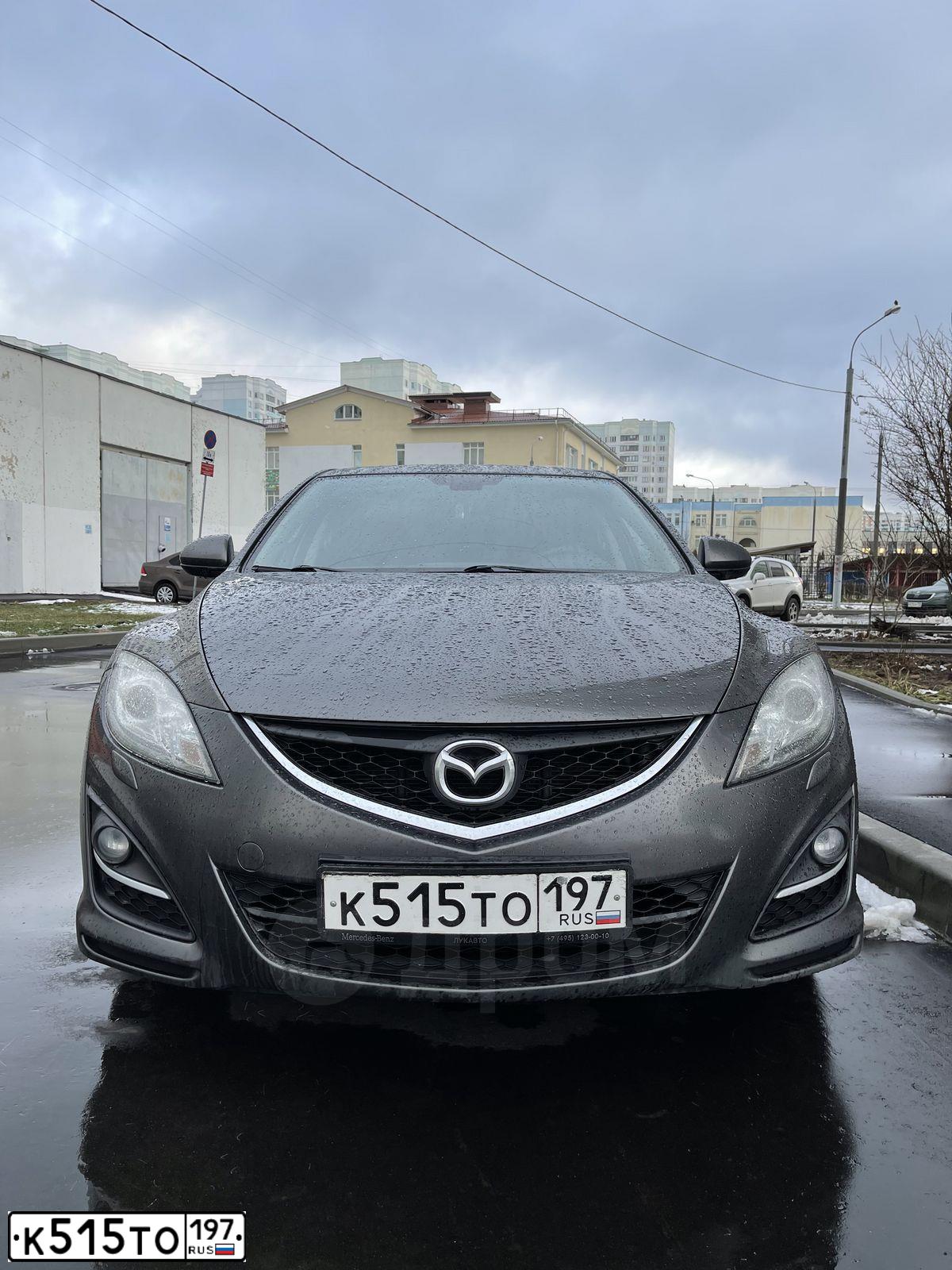 Фото автомобиля MAZDA 6, 2011 — госномер Р943ТО69. Цвет: ТЕМНО-СЕРЫЙ