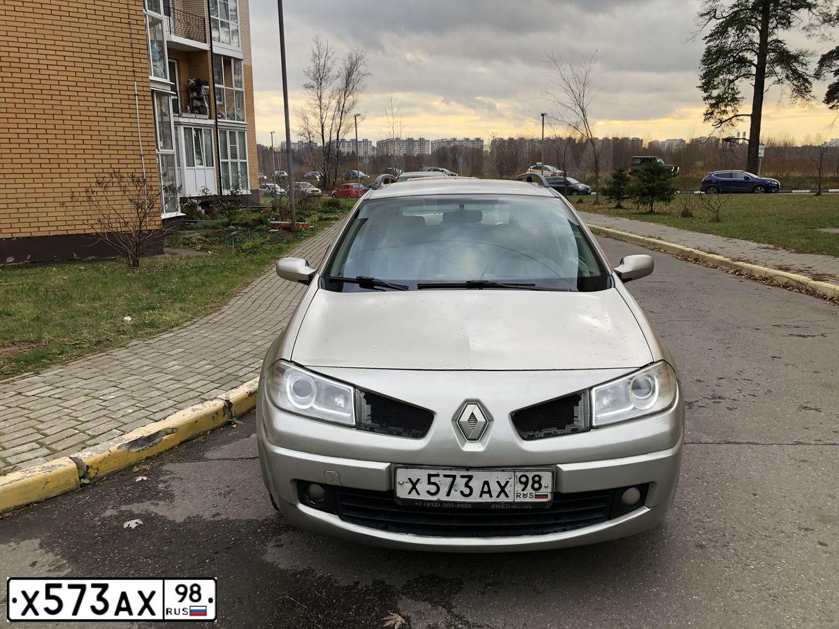 Фото автомобиля RENAULT MEGANE, 2007 — госномер Р074КХ797