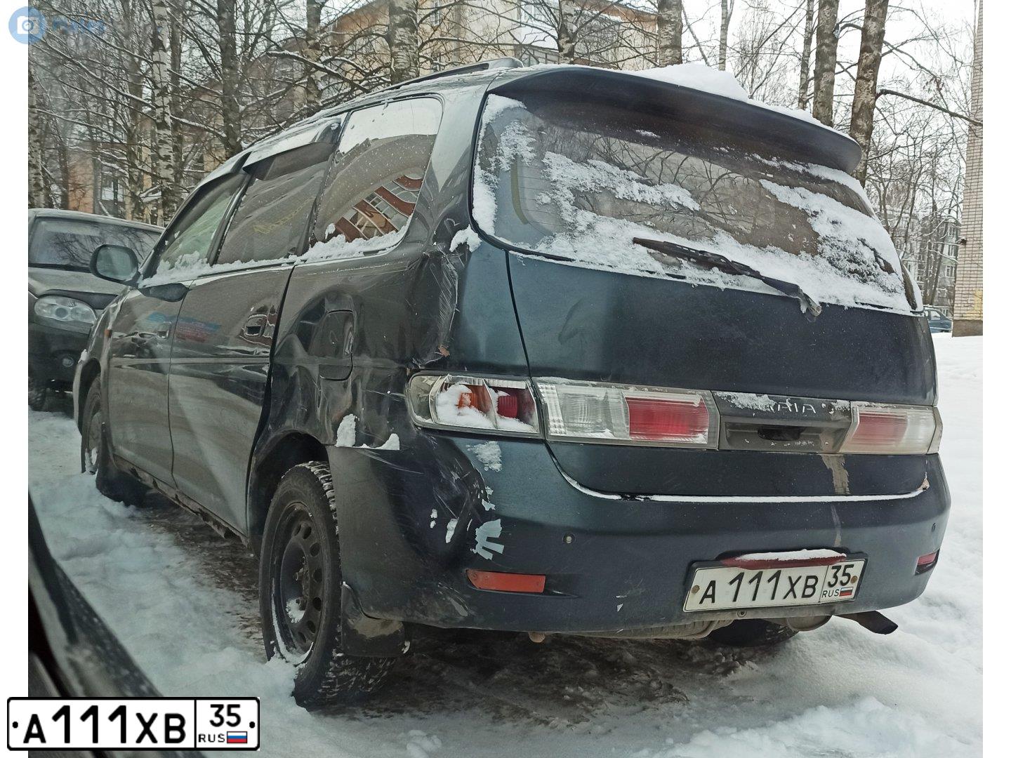 Фото автомобиля KIA CERATO, 2020 — госномер А111ХВ35. Цвет: Снежно-Белый перламутр