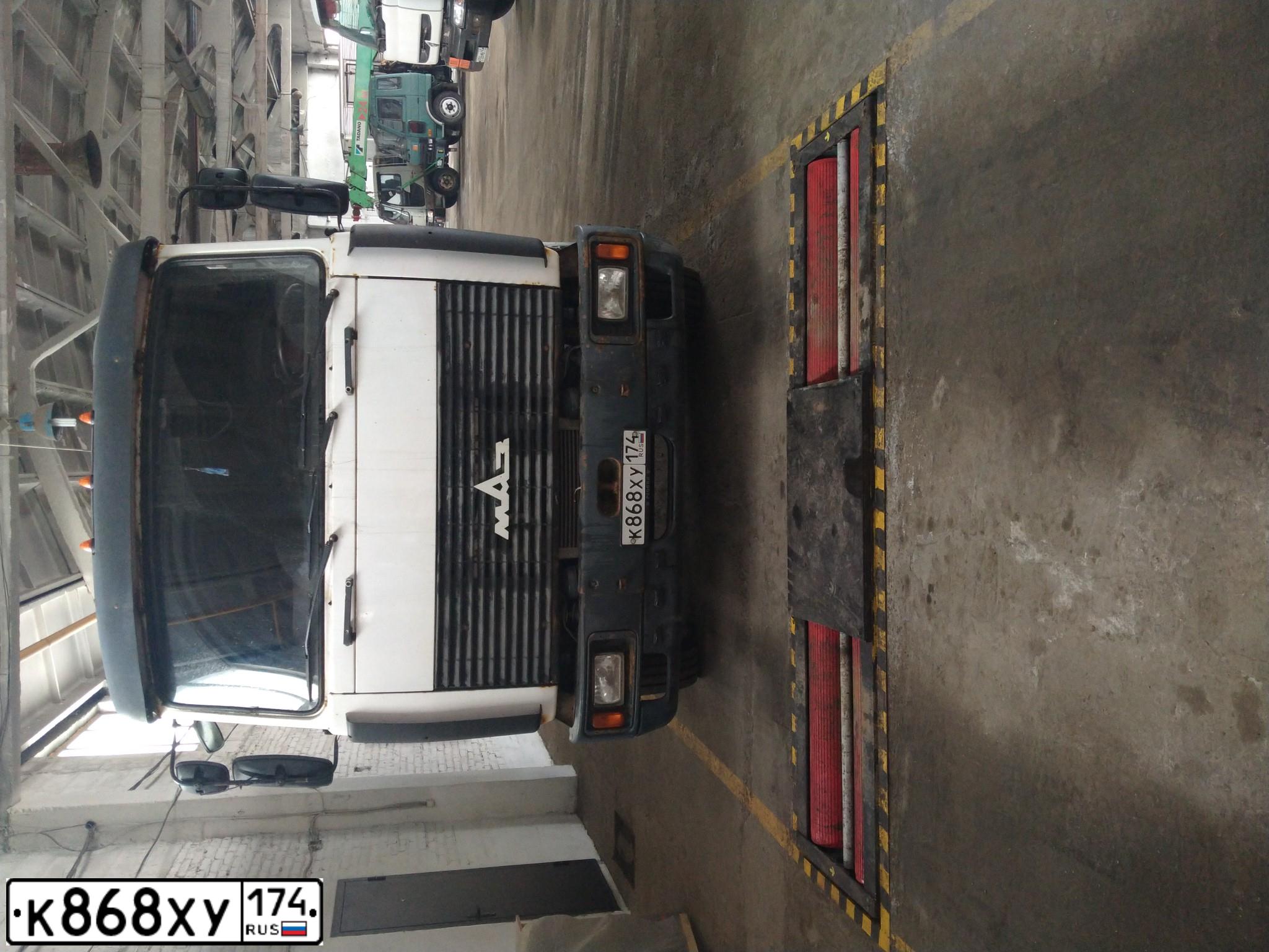 Фото автомобиля MAZ 5432 /4X2/, 2008 — госномер Х139СВ72. Цвет: Белый