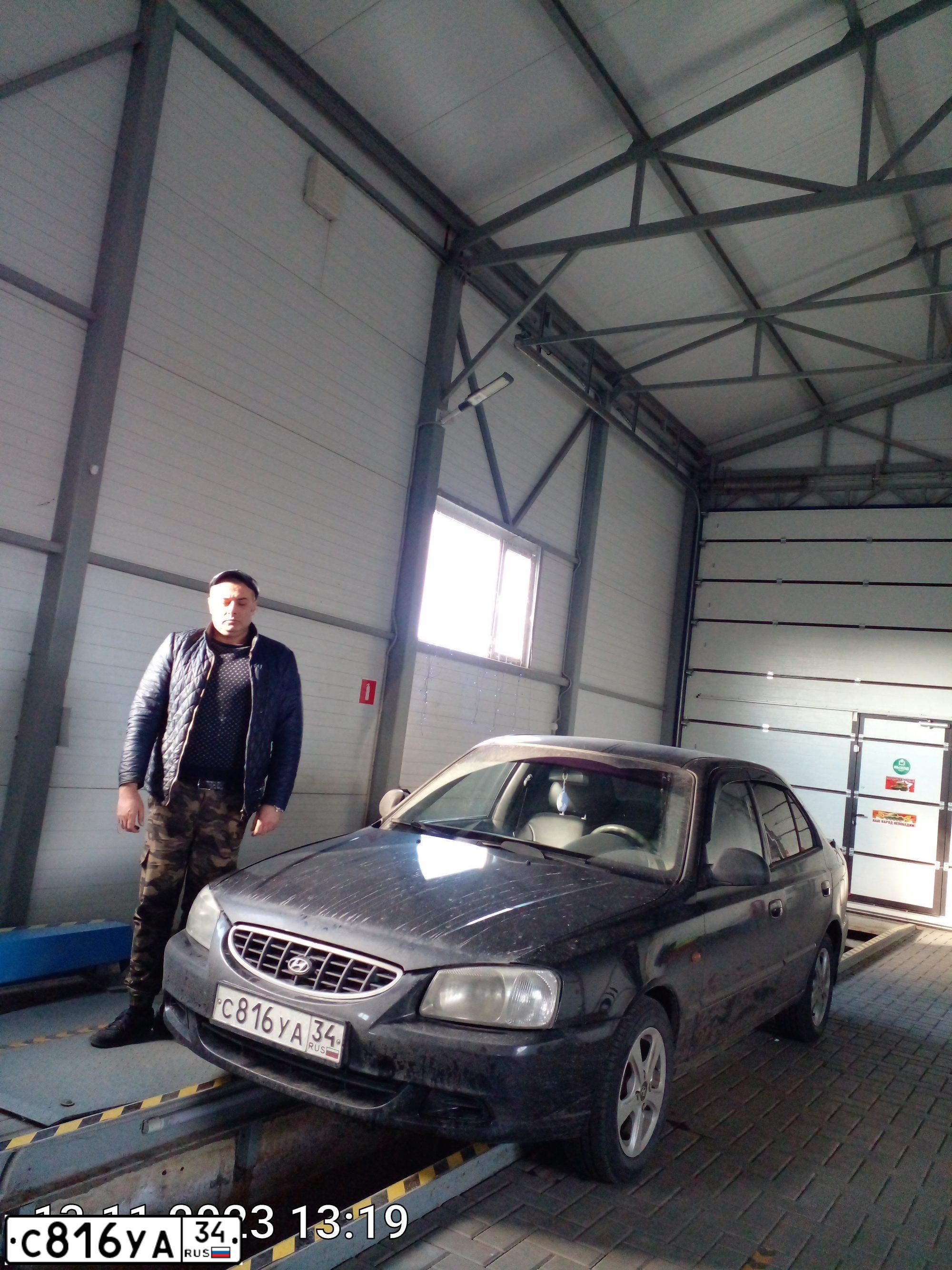 Фото автомобиля TAGAZ ACCENT, 2007 — госномер Н020СО199. Цвет: ЧЕРНЫЙ