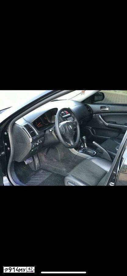 Фото автомобиля HONDA ACCORD, 2007 — госномер О300ЕК997. Цвет: ЧЕРНЫЙ