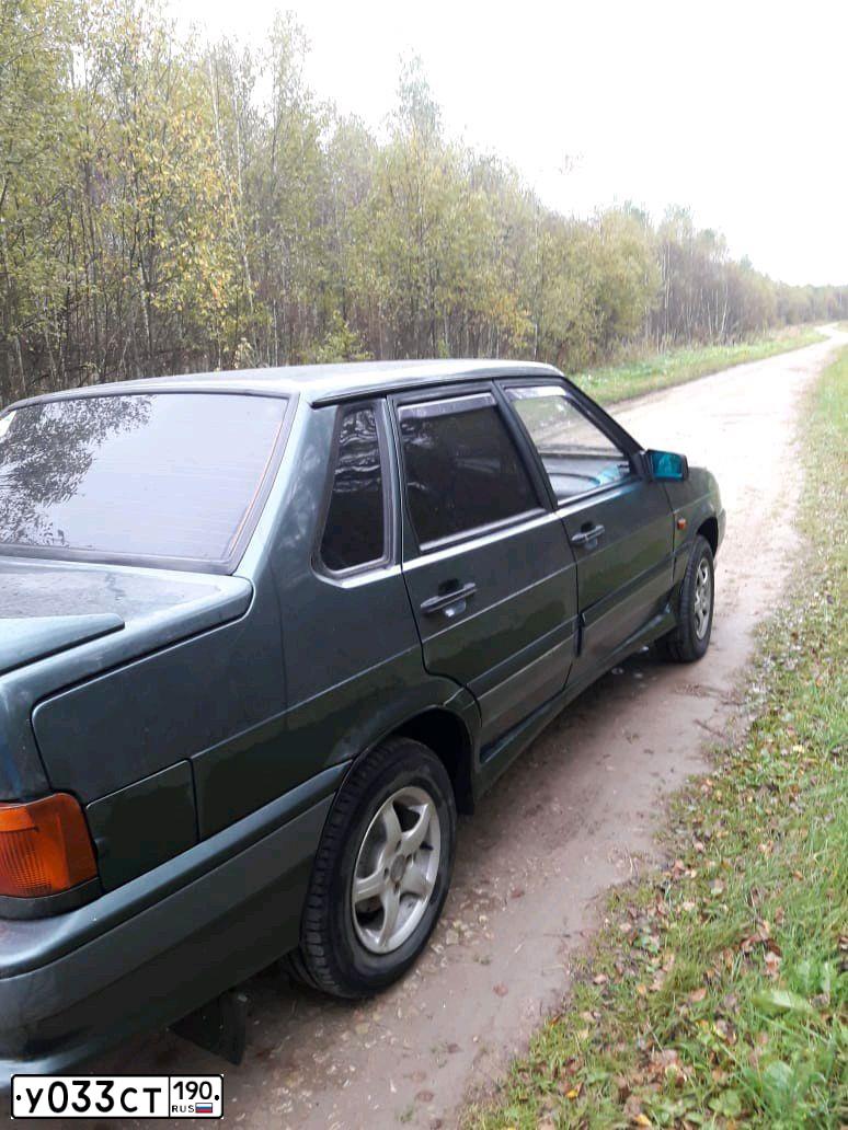 Фото автомобиля LADA 2115 SAMARA, 2007 — госномер Р545КК150. Цвет: СЕРО-СИНЕ-ЗЕЛЕНЫЙ