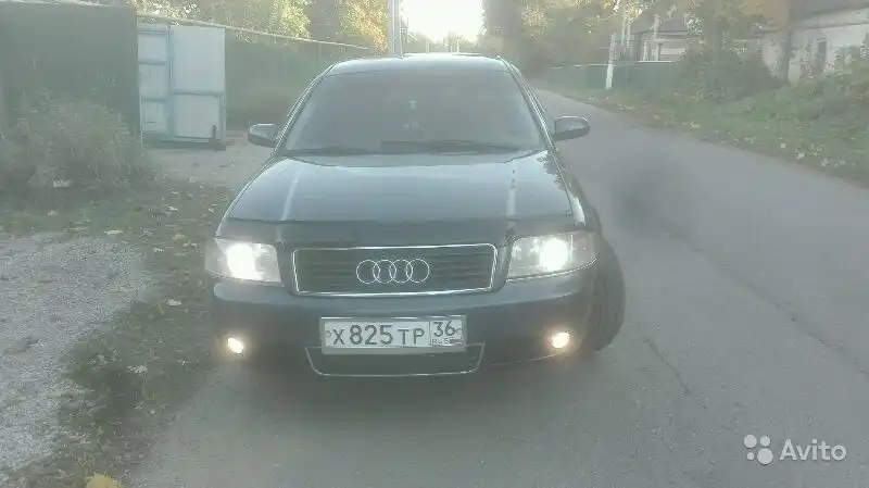 Фото автомобиля AUDI A6, 2002 — госномер М016КМ62. Цвет: синий