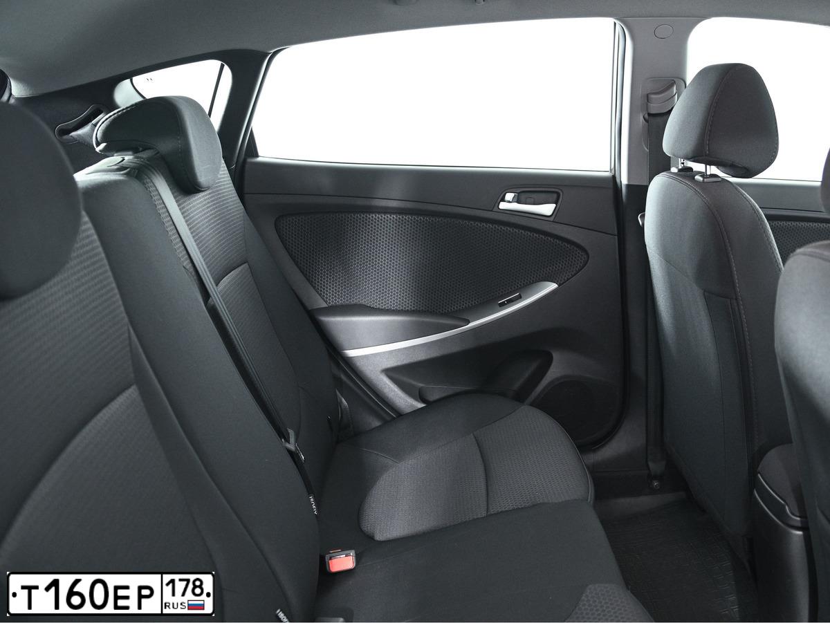 Фото автомобиля HYUNDAI SOLARIS, 2014 — госномер М491СМ198. Цвет: Коричневый
