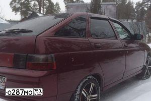 Фото автомобиля LADA 2112 LADA, 2005 — госномер О287МО750. Цвет: ТЕМНО-МАЛИНОВЫЙ