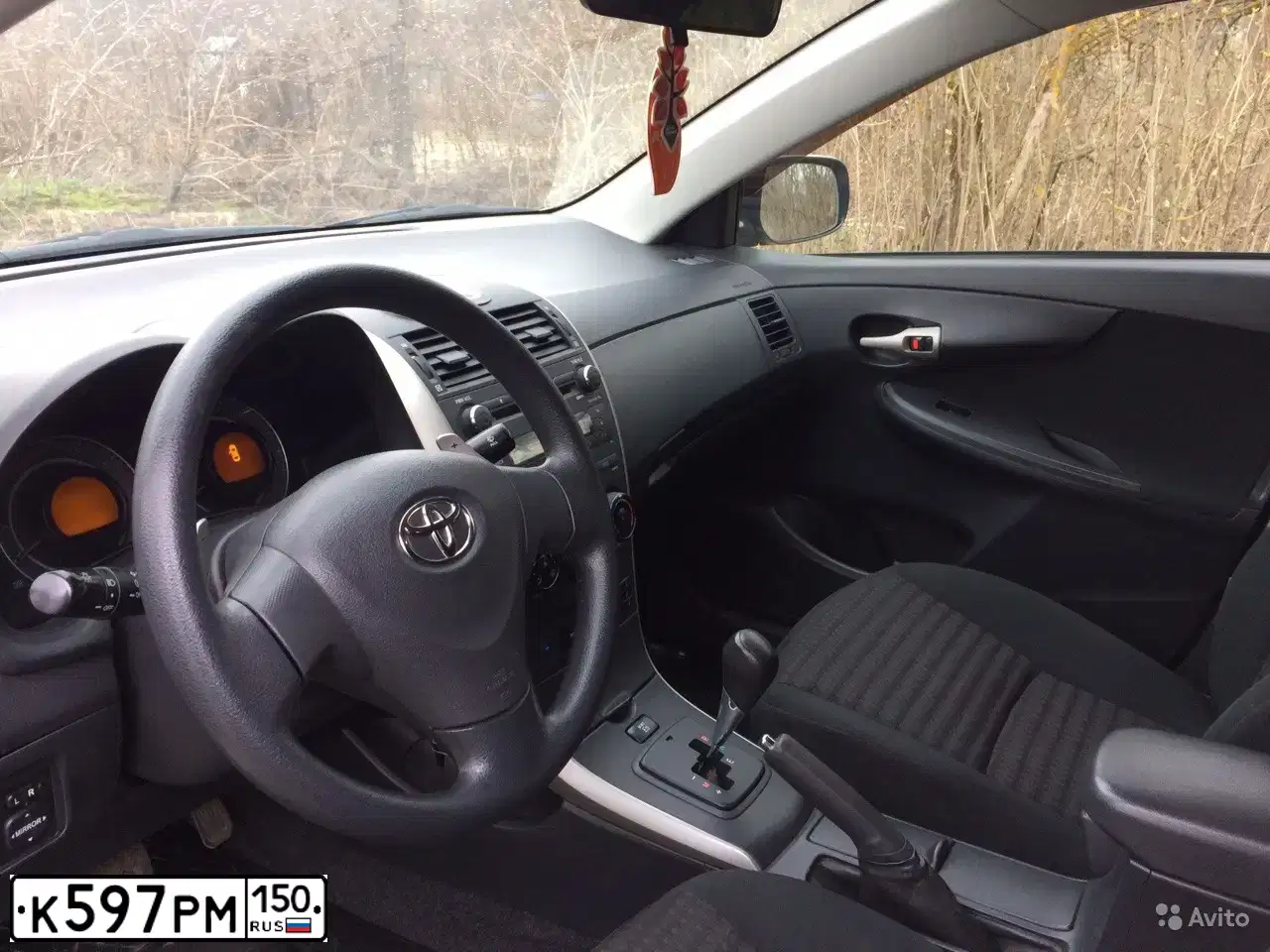 Фото автомобиля TOYOTA COROLLA, 2008 — госномер Т385СР71. Цвет: серебристый