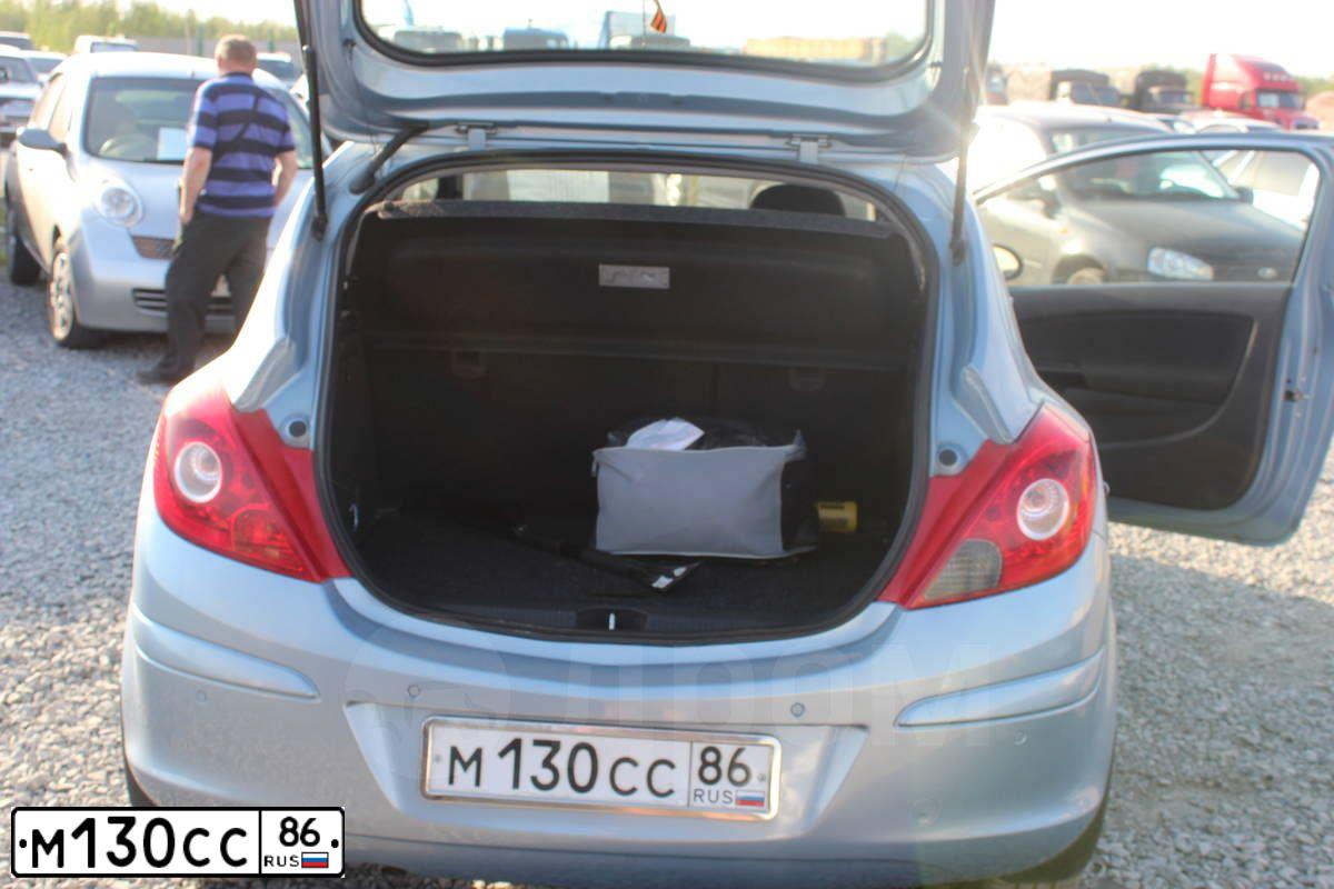 Фото автомобиля OPEL CORSA, 2008 — госномер Х765ВВ186. Цвет: СВЕТЛО-ГОЛУБОЙ