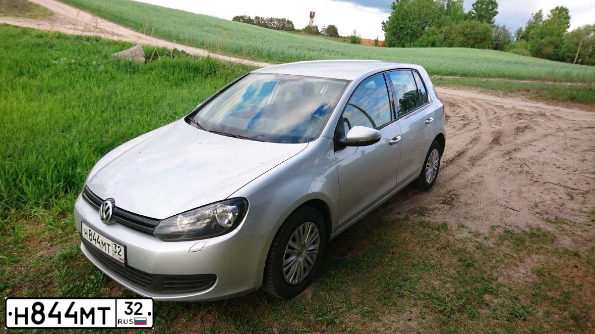 Фото автомобиля VOLKSWAGEN GOLF, 2011 — госномер Н844МТ32