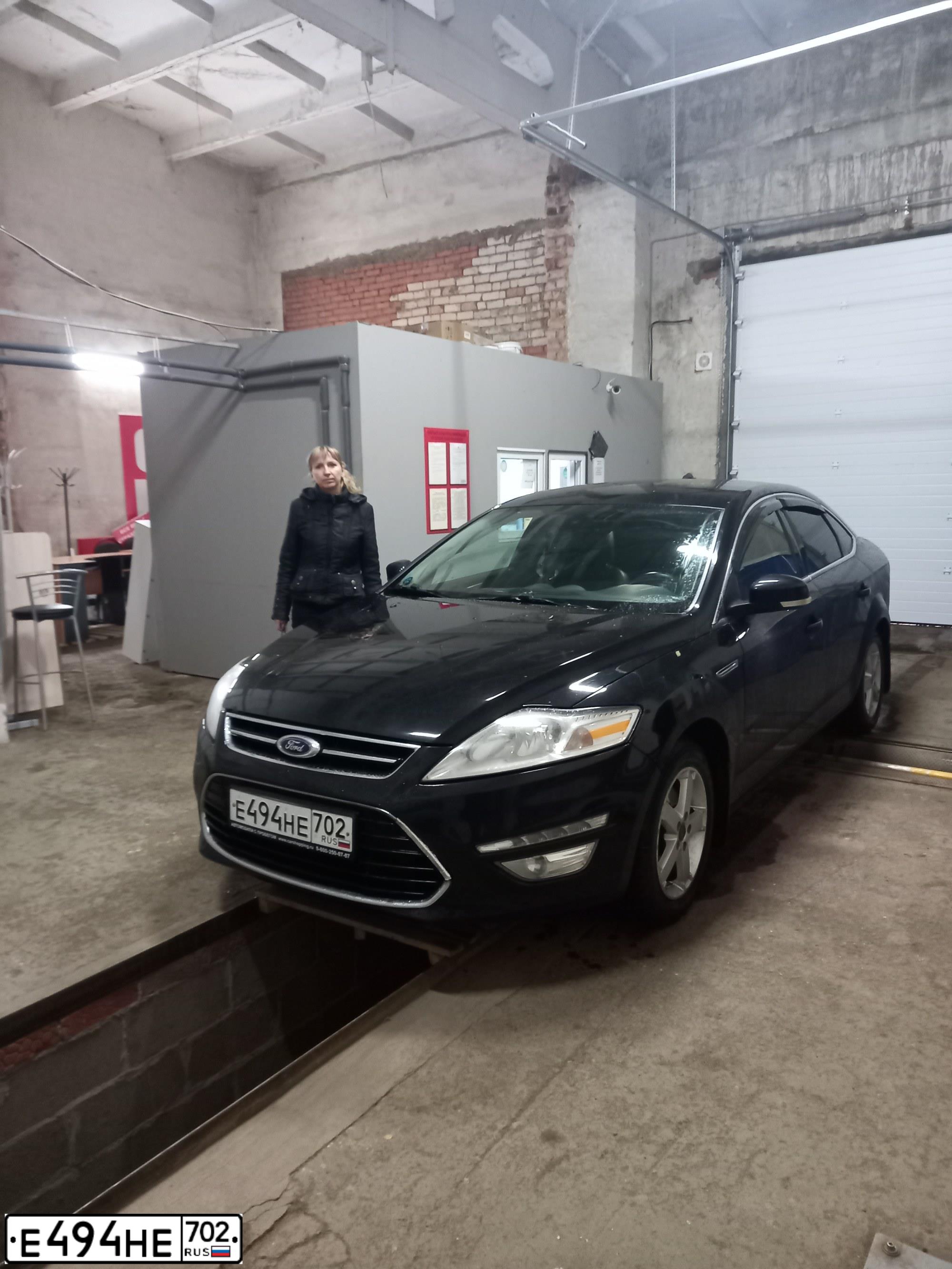Фото автомобиля FORD MONDEO, 2011 — госномер Т619ЕН102. Цвет: ЧЕРНЫЙ