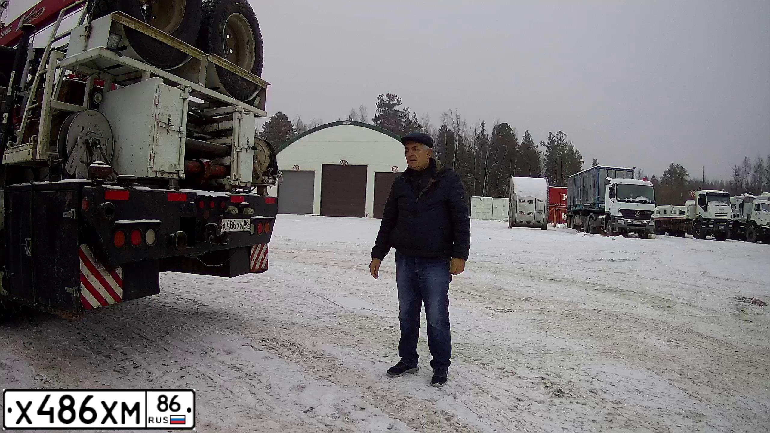 Фото автомобиля KENWORTH C-SERIE, 2005 — госномер Х486ХМ86. Цвет: Белый