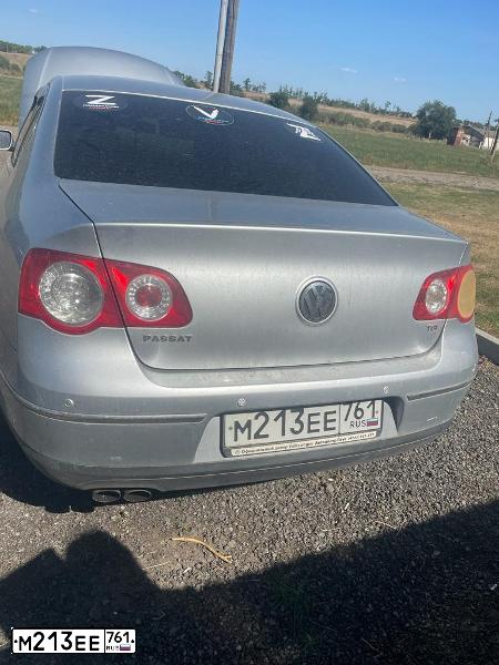 Фото автомобиля VOLKSWAGEN PASSAT, 2010 — госномер М213ЕЕ761
