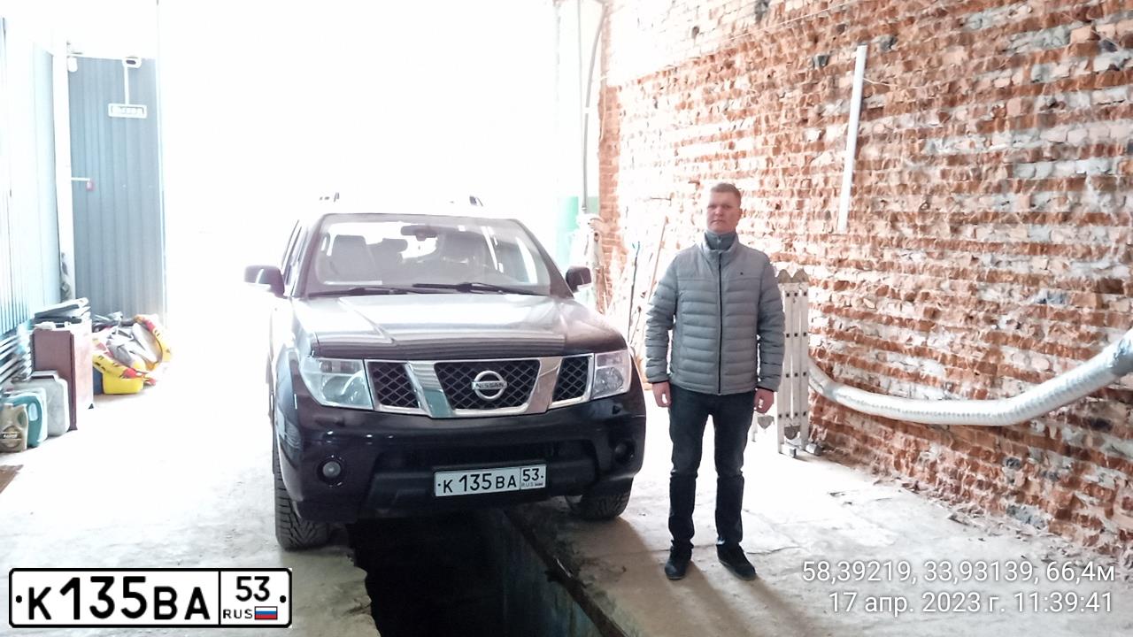 Фото автомобиля NISSAN PATHFINDER, 2008 — госномер С893УО198