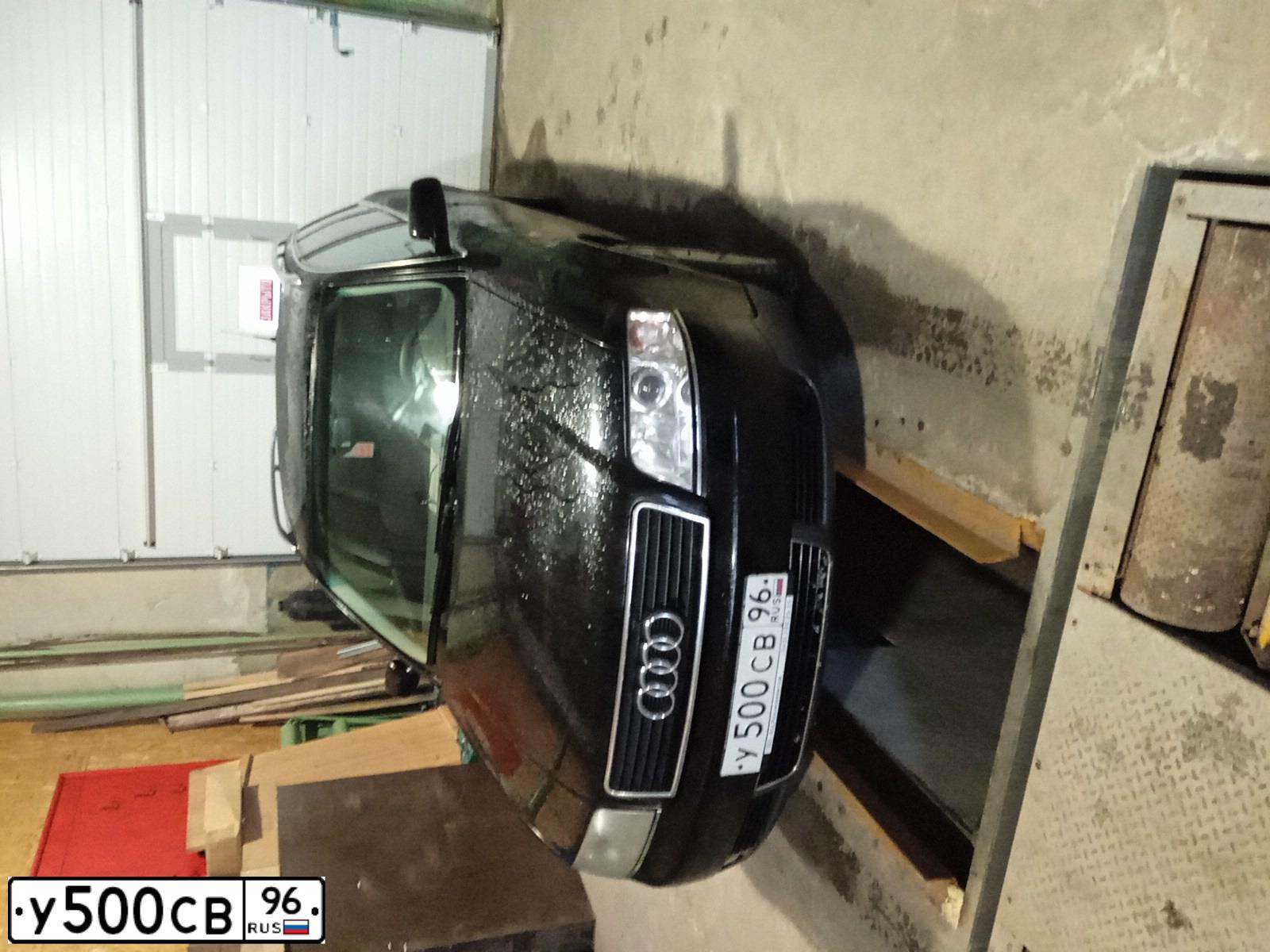 Фото автомобиля AUDI A6, 2002 — госномер Н638ТН72. Цвет: ЧЕРНЫЙ