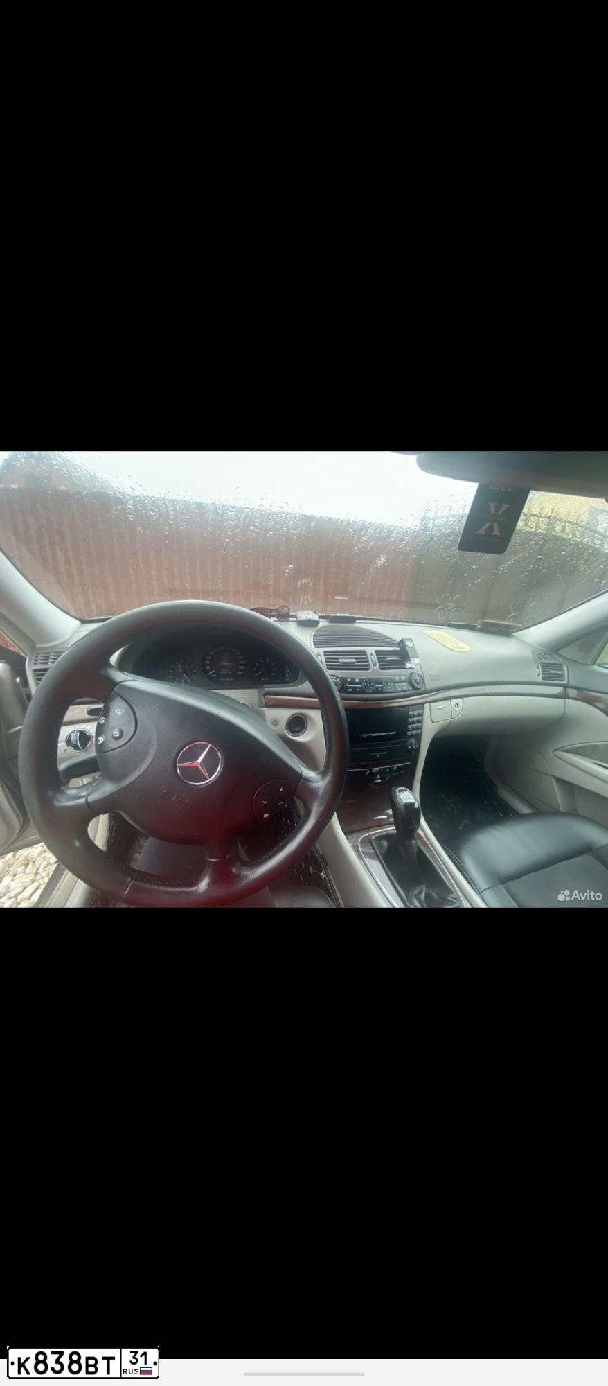 Фото автомобиля MERCEDES E-KLASSE, 2003 — госномер К838ВТ31. Цвет: СЕРЫЙ