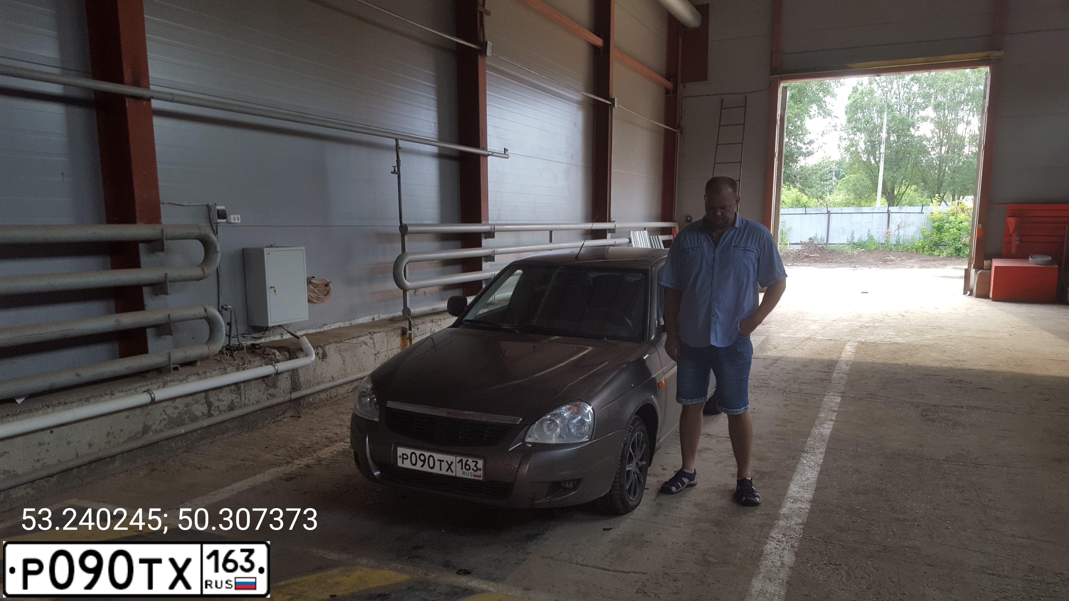 Фото автомобиля SSANGYONG KYRON, 2012 — госномер Р090ТХ163. Цвет: Белый