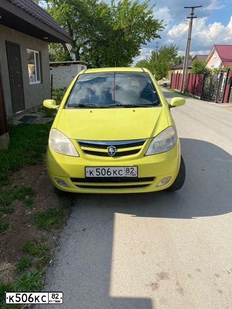 Фото автомобиля ЧАНА БЕННИ SC 7133, 2008 — госномер К506КС82. Цвет: Желтый