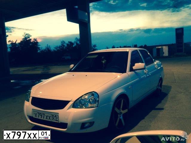 Фото автомобиля LADA 2170 PRIORA, 2011 — госномер С403КС01. Цвет: Белый