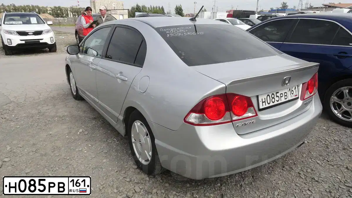 Фото автомобиля HONDA CIVIC, 2008 — госномер Н474ТХ126