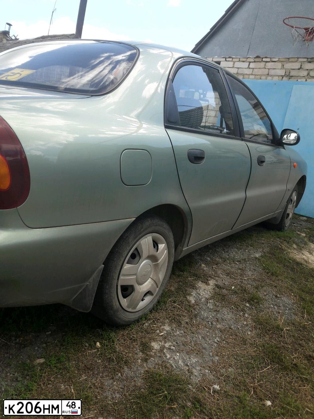 Фото автомобиля CHEVROLET LANOS, 2008 — госномер С710ВЕ180. Цвет: ОЛИВКОВЫЙ