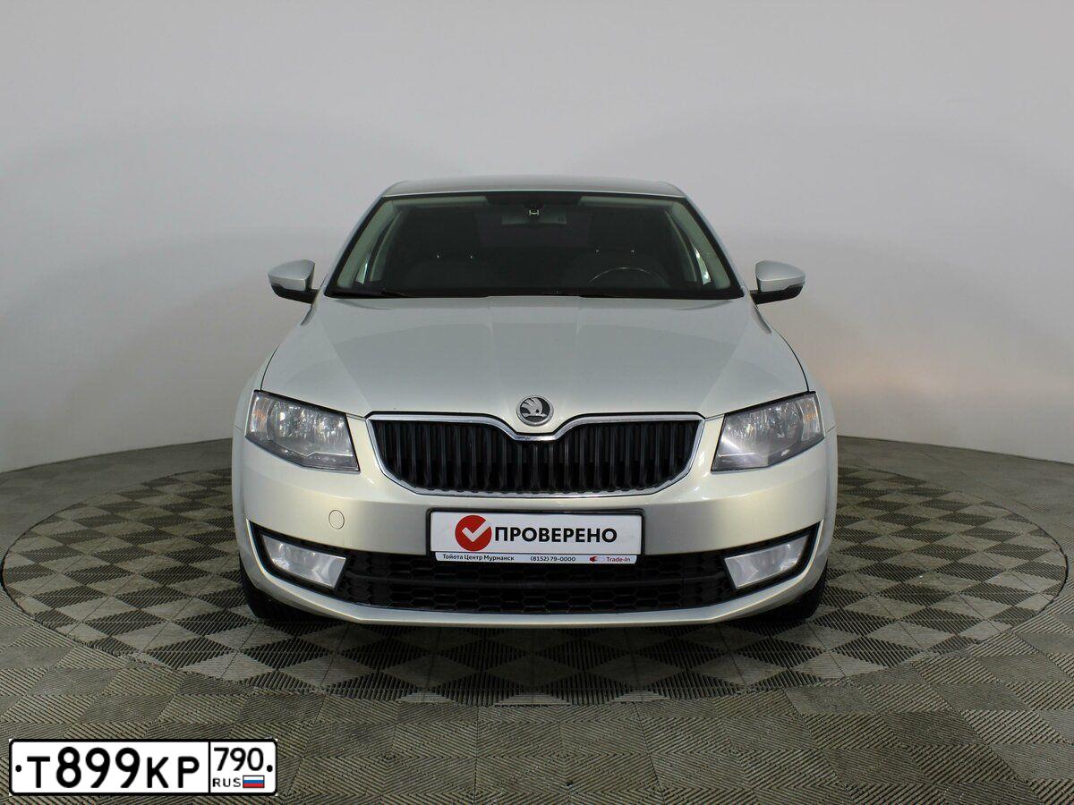 Фото автомобиля SKODA OCTAVIA, 2013 — госномер О572МС51. Цвет: СЕРЕБРИСТО-ЖЕЛТЫЙ