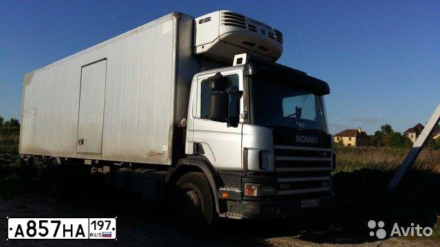 Фото автомобиля SCANIA SERIE P /4X2/, 2011 — госномер У807МА48. Цвет: Серый