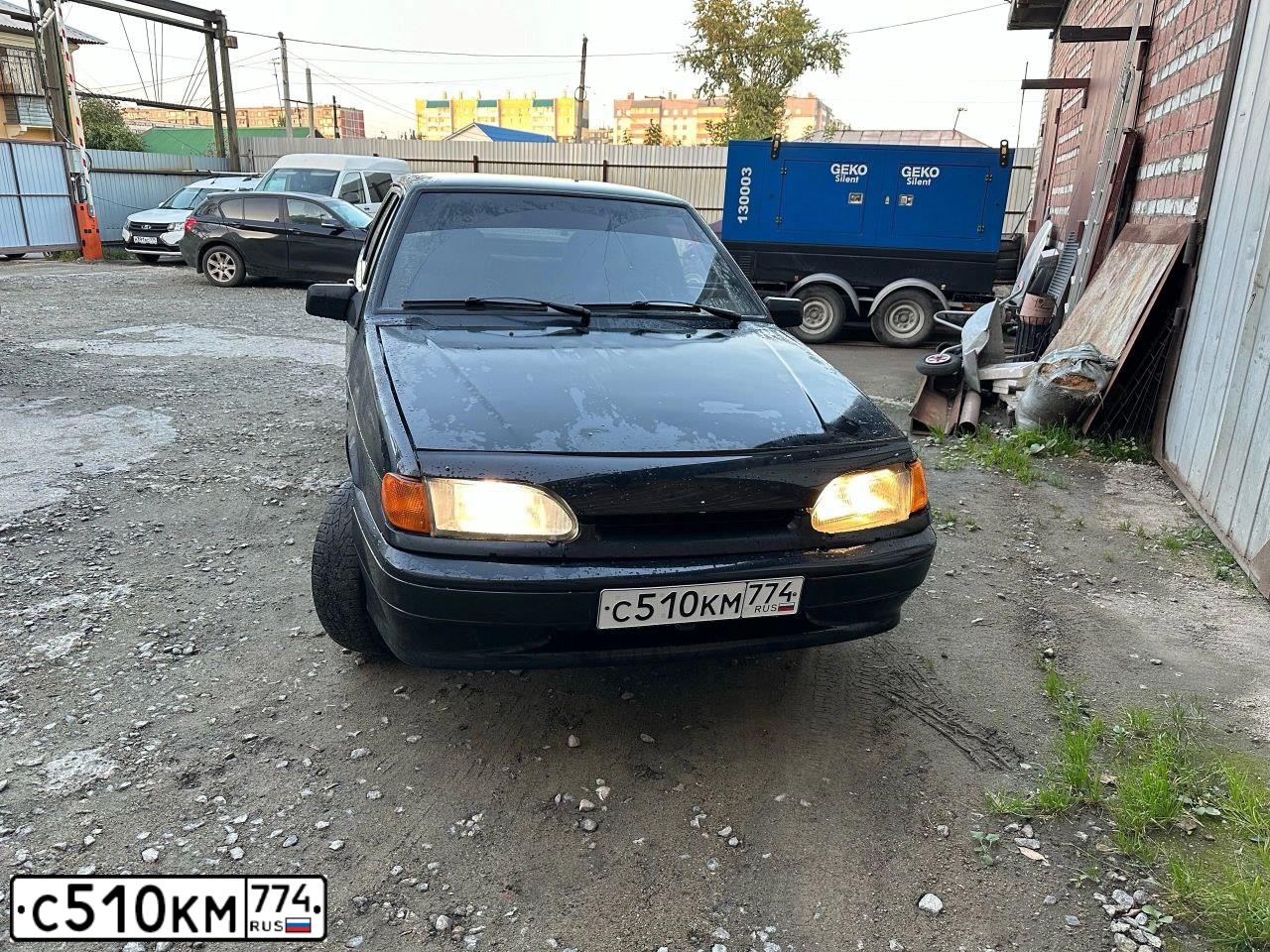 Фото автомобиля LADA 2115 SAMARA, 2008 — госномер М030АМ82. Цвет: ЧЕРНЫЙ